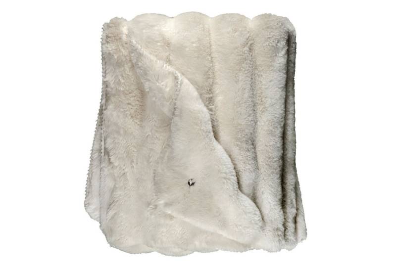 Wohndecke LUXE Wohndecke, Sportalm Kitzbühel, 140 x 200 cm in Beige von Sportalm Kitzbühel