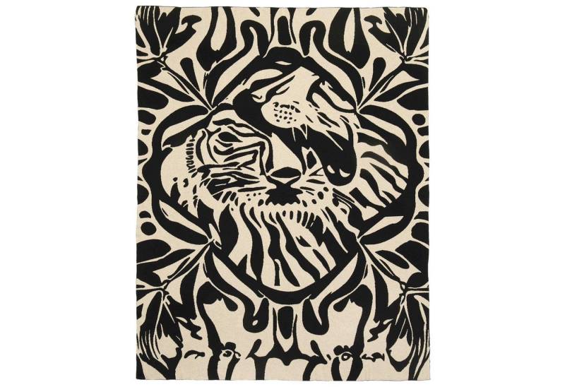 Wohndecke TIGER Wohndecke, Sportalm Kitzbühel, 130 x 170 cm in Schwarz von Sportalm Kitzbühel