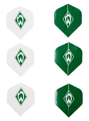 SV Werder Bremen Dartpfeil-Flights - 6er Set - Dartflights - Plus Lesezeichen I love Bremen SV Werder Bremen Dartpfeil-Flights - 6er Set - Dartflights - Plus Lesezeichen I love Bremen von Werder Bremen