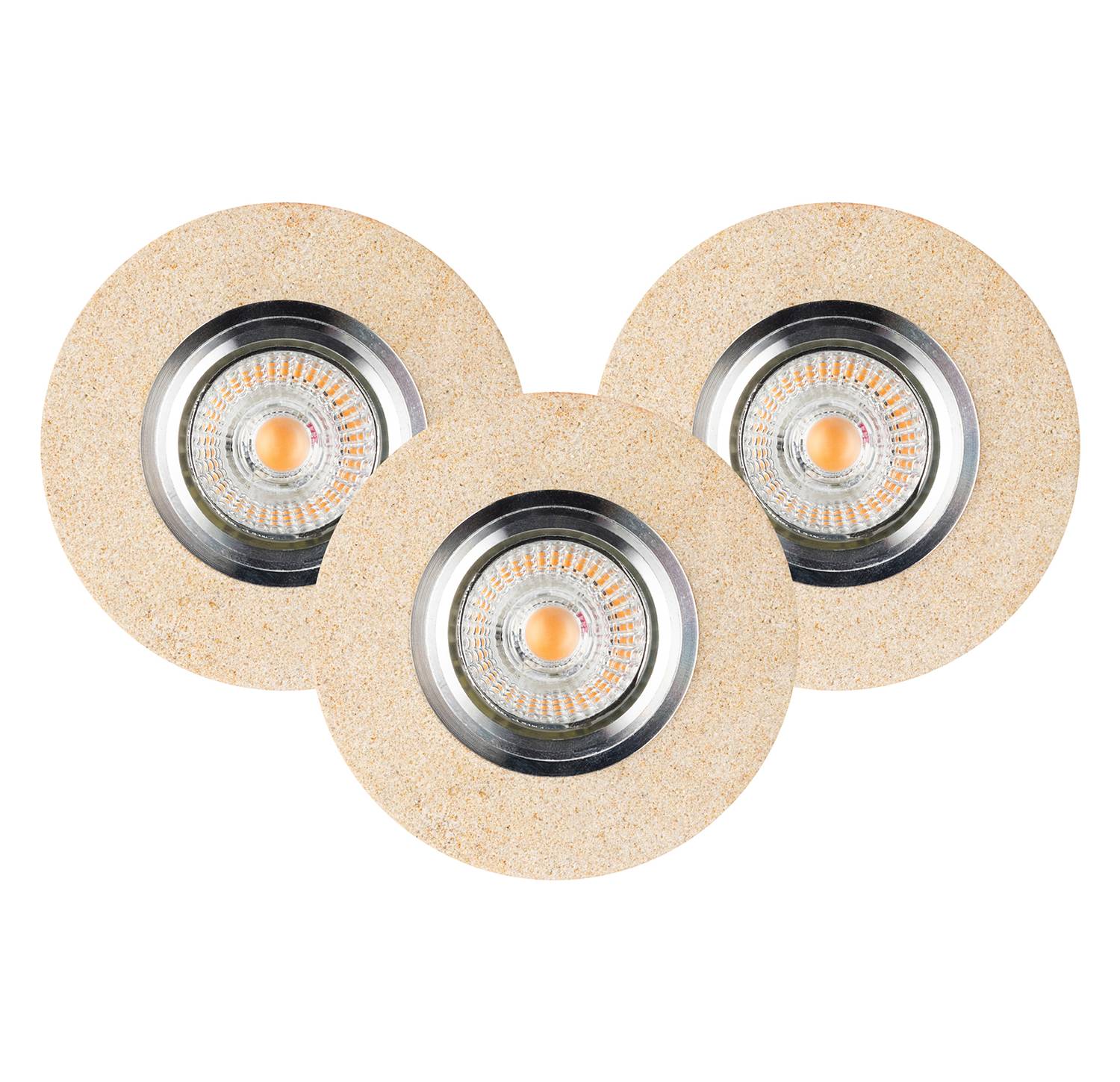 LED-Deckenleuchte Vitar Sandstone II von Spot Light