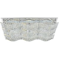 SPOT Light Deckenleuchte Spindle 5962128 Chrom transparent Glas Metall B/H/T: ca. 33,5x10x61 cm von Spot Light