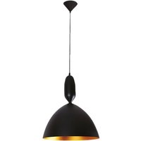 SPOT Light Pendelleuchte Lukka 5344104 schwarz gold Metall H/D: ca. 100x30 cm E27 1 Brennstellen von Spot Light