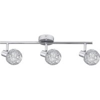 SPOT Light Spotbalken 2295328 Chrom Metall B/H/T: ca. 47x13x10 cm G9 3 Brennstellen von Spot Light