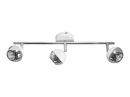Spot-Light LED Deckenleuchte Bianca Schiene, 3-flammig, chrom/weiß SP-2512328 von Spot-Light