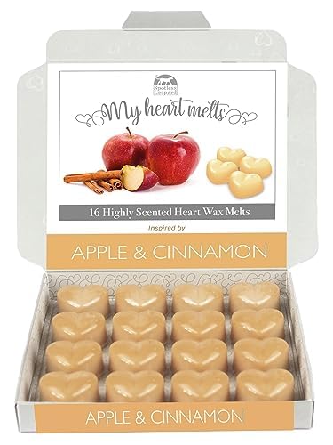 Apfel-Zimt-Wachsschmelzen – 16 x 5 g Wachsschmelzen mit Zimt- und Apfelduft in einer Präsentationsbox – Spotless Leopard Apfel-Zimt-Wachsschmelzen – 16 x 5 g Wachsschmelzen mit Zimt- und Apfelduft in einer Präsentationsbox – Spotless Leopard von Spotless Leopard
