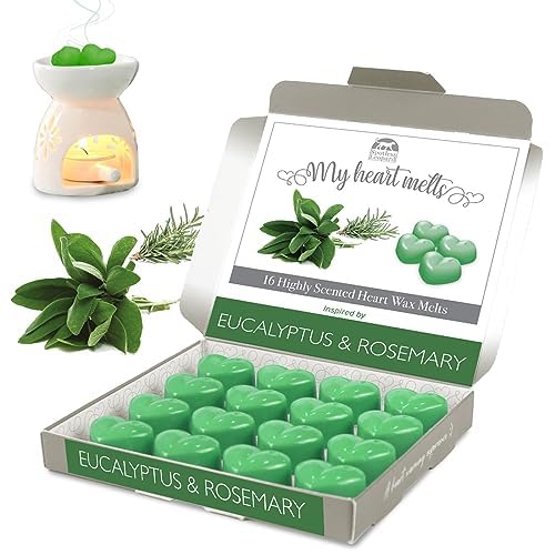 Eukalyptus-Rosmarin-Wachsschmelzen – 16 x 5 g starke Eukalyptus-Rosmarin-Duftwachsschmelzen in einer eleganten Geschenkbox. SpotlessLeopard-Geburtstagsgeschenk Eukalyptus-Rosmarin-Wachsschmelzen – 16 x 5 g starke Eukalyptus-Rosmarin-Duftwachsschmelzen in einer eleganten Geschenkbox. SpotlessLeopard-Geburtstagsgeschenk von Spotless Leopard