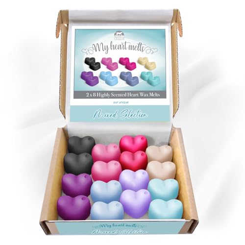 Gemischtes Wachsschmelz-Geschenkset – 16 x 6,0 g gemischte Auswahl an stark duftenden Wachsschmelzen Gemischtes Wachsschmelz-Geschenkset – 16 x 6,0 g gemischte Auswahl an stark duftenden Wachsschmelzen von Spotless Leopard