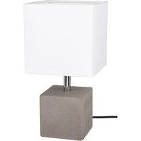 Moderne Tischleuchte mit Schalter Beton Stoff E27 von Spot-light Sp. Z o. o.