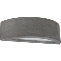 Moderne Wandlampe Up Down Beton Glas E27 wohnlich von Spot-light Sp. Z o. o.