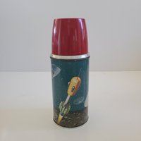 Vintage 1958 Holtemp Satelit Thermos Space Age Sci-Fi Display von SpottedDog1