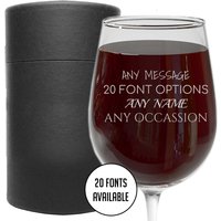 Personalisiertes Geätztes Weinglas Mit Stiel Geschenk Für Frauen, Benutzerdefinierte Weinglas, Sie, Brautjungfer | Jugend Personalisiertes Geätztes Weinglas Mit Stiel Geschenk Für Frauen, Benutzerdefinierte Weinglas, Sie, Brautjungfer | Jugend von SpottedDogCompany