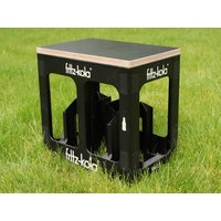 Deckel Für Fritz-Kola Getränkekiste | Für 10 X 0, 5 Liter Flaschen | Tisch, Beistelltisch, Hocker, Sitzauflage Upcycling Outdoor Edition von SpottedHands