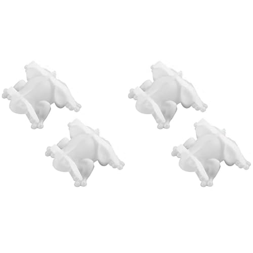 Spourita 4 STÜCKE FröSche Form Harzformen, Tier Silikonformen 3D Niedliche Harzformen für Epoxidguss von Spourita