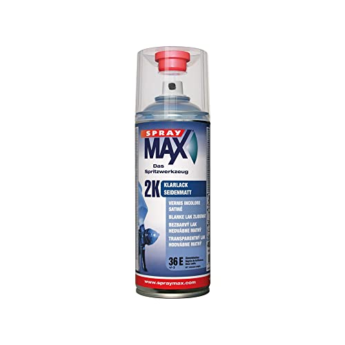 KWASNY SPRAY MAX 2K KLARLACK MATT 2 KOMPONENTEN REPARATUR NEULACK 400 ML von Spray Max