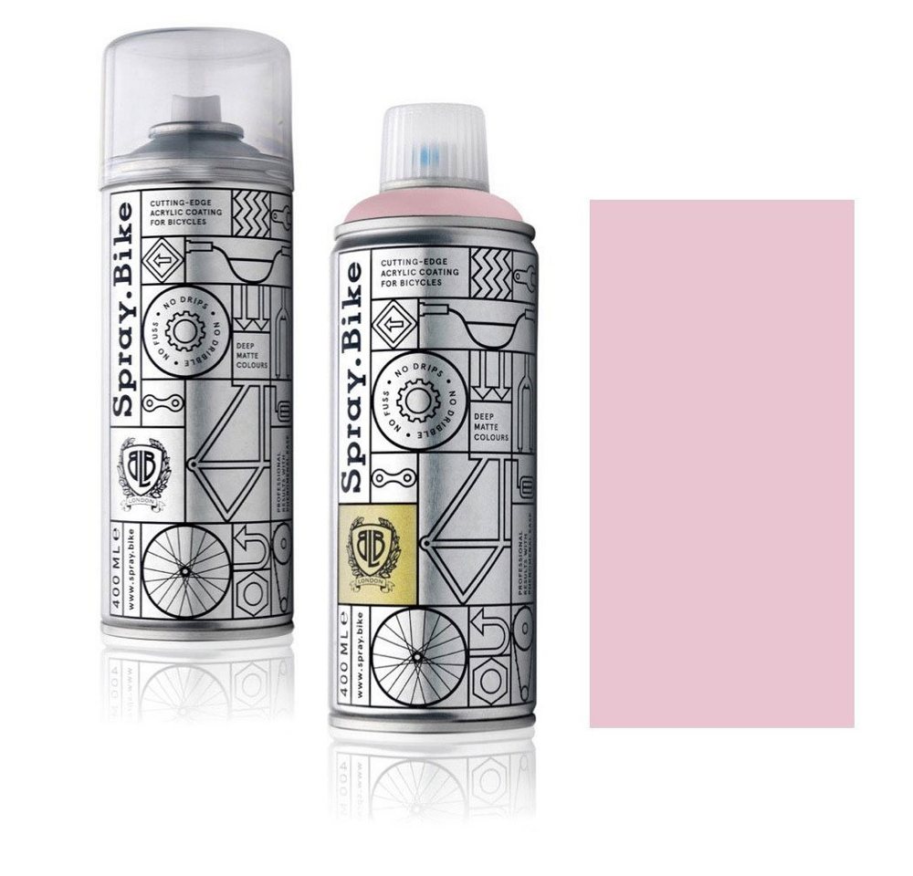 Spray.Bike Sprühflasche Fahrradlack + Klarlack (Set), (2er-Set), UV-resistent, wetterfest von Spray.Bike