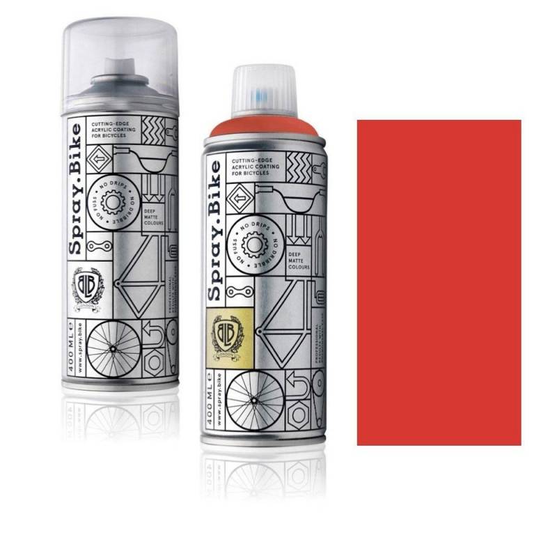 Spray.Bike Sprühflasche Fahrradlack + Klarlack (Set), (2er-Set), UV-resistent, wetterfest von Spray.Bike
