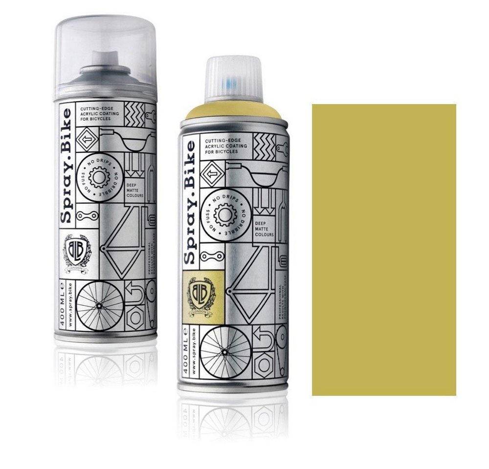 Spray.Bike Sprühflasche Fahrradlack + Klarlack (Set), (2er-Set), UV-resistent, wetterfest von Spray.Bike