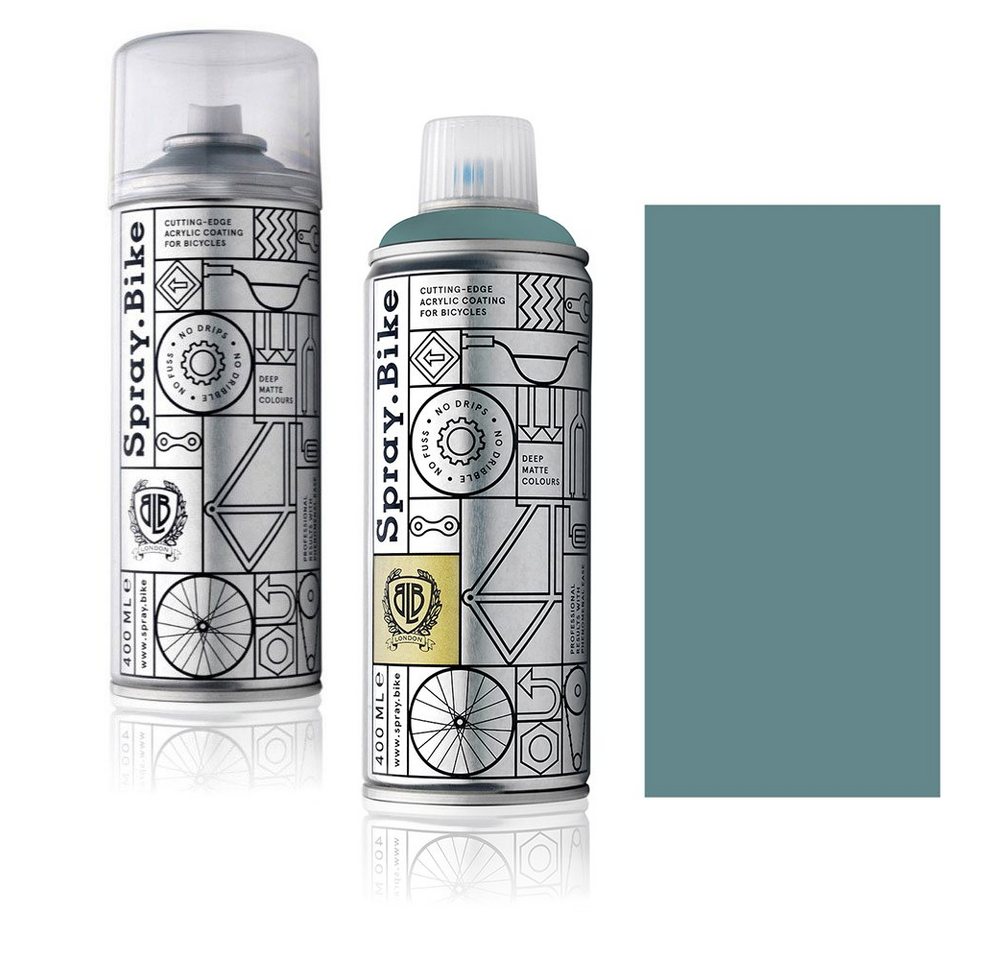 Spray.Bike Sprühflasche Fahrradlack + Klarlack (Set), (2er-Set), UV-resistent, wetterfest von Spray.Bike