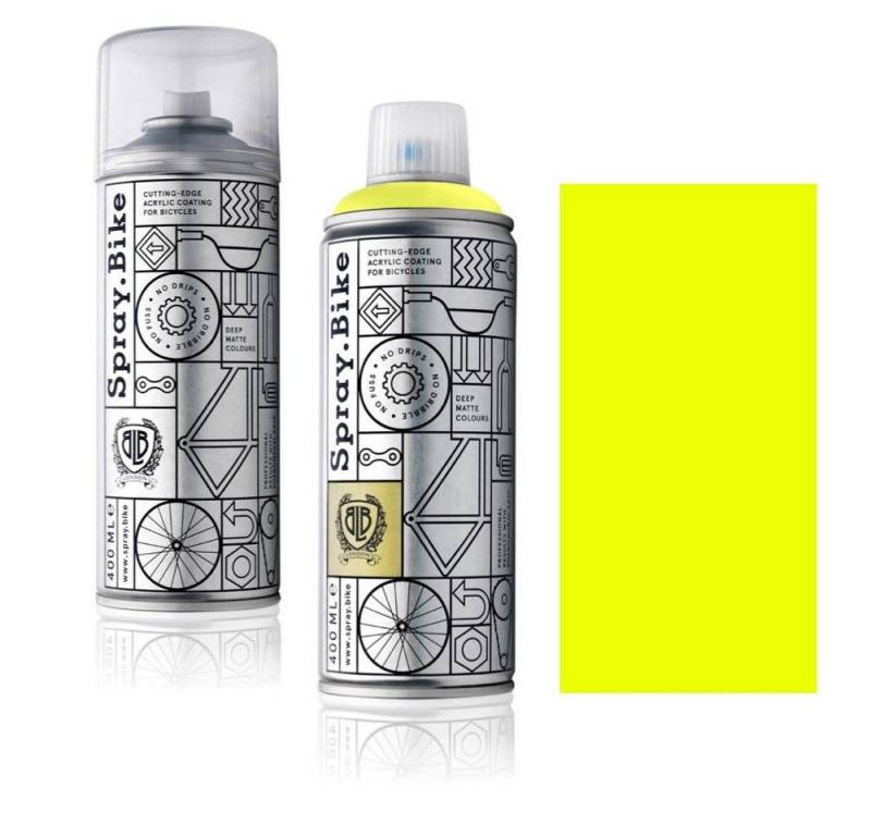 Spray.Bike Sprühflasche Fahrradlack + Klarlack (Set), (2er-Set), UV-resistent, wetterfest von Spray.Bike