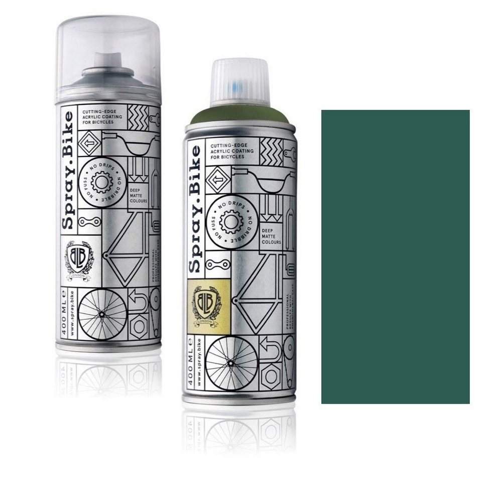 Spray.Bike Sprühflasche Fahrradlack + Klarlack (Set), (2er-Set), UV-resistent, wetterfest von Spray.Bike