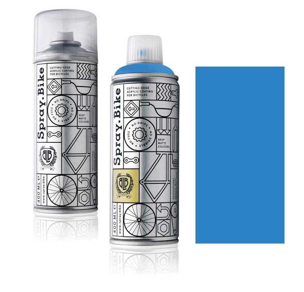 Spray.Bike Sprühflasche Fahrradlack + Klarlack (Set), (2er-Set), UV-resistent, wetterfest von Spray.Bike
