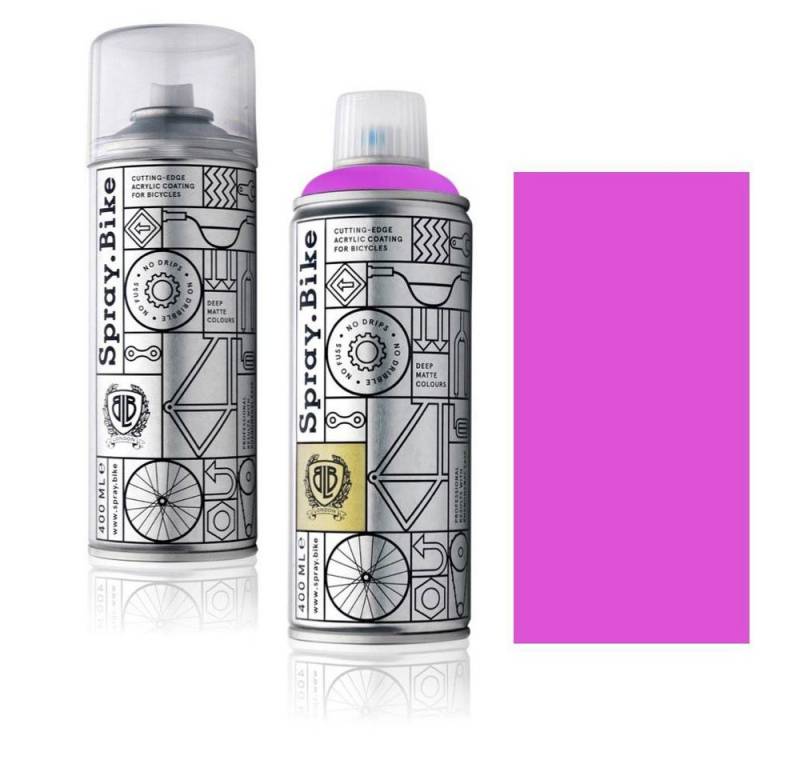 Spray.Bike Sprühflasche Fahrradlack + Klarlack (Set), (2er-Set), UV-resistent, wetterfest von Spray.Bike