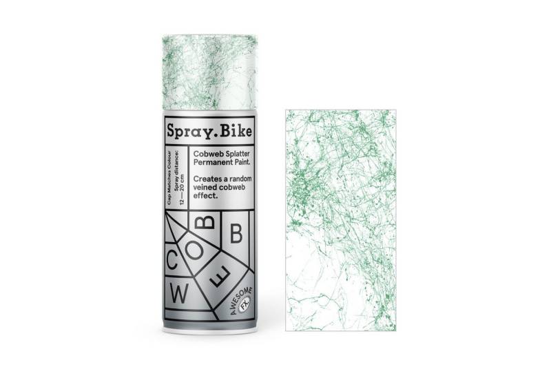 Spray.Bike Sprühflasche SPRAY.BIKE Fahrrad Lackspray Cobweb Splatter - Spinnenweben-Look Spray.Bike Sprühflasche SPRAY.BIKE Fahrrad Lackspray Cobweb Splatter - Spinnenweben-Look von Spray.Bike