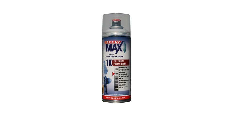 SprayMAX Spachtelmasse SprayMAX 1K Füllprimer ShadeLichtgrau 400ml von SprayMAX