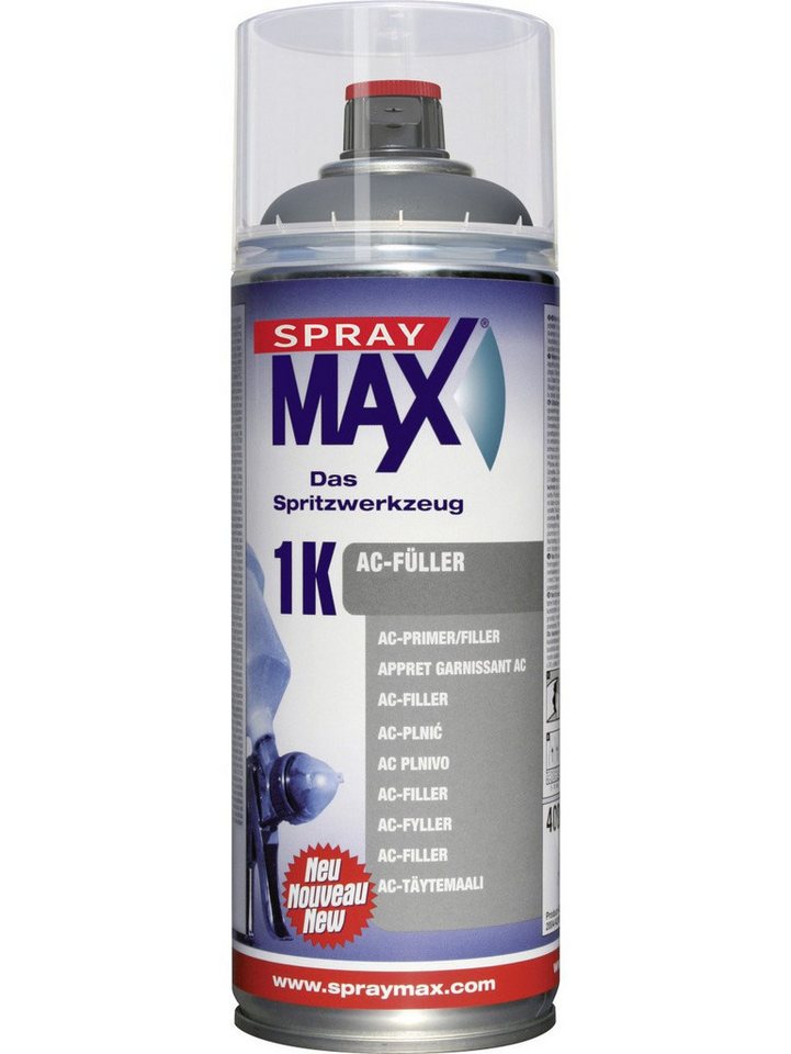 SprayMAX Sprühlack SprayMAX 1K AC-Füller dunkelgrau 400ml von SprayMAX