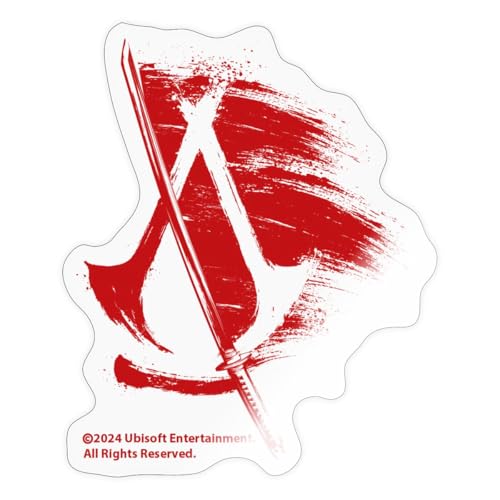 Spreadshirt Assassin's Creed Shadows Rotes Logo Transparent Sticker, max. 10 x 10 cm, 10 x 10 cm, Transparent glänzend Spreadshirt Assassin's Creed Shadows Rotes Logo Transparent Sticker, max. 10 x 10 cm, 10 x 10 cm, Transparent glänzend von Spreadshirt