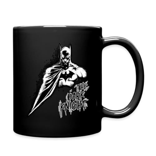 Spreadshirt DC Comics Batman The Dark Knight Tasse Einfarbig, One size, The Dark Knight - schwarz von Spreadshirt