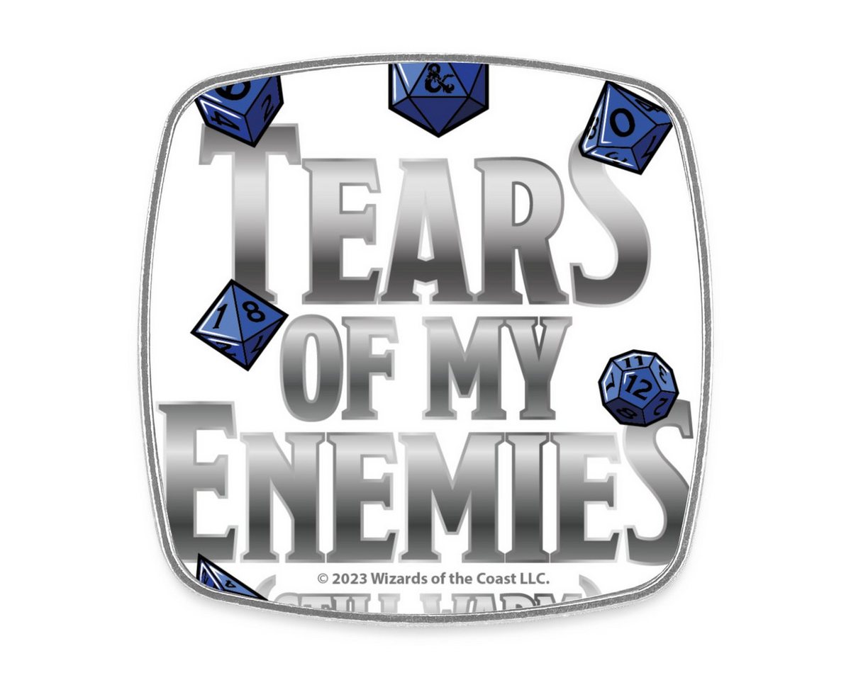 Spreadshirt Dekomagnet Dungeons And Dragons Tears Of My Enemies Magnet Viereckig Spreadshirt Dekomagnet Dungeons And Dragons Tears Of My Enemies Magnet Viereckig von Spreadshirt