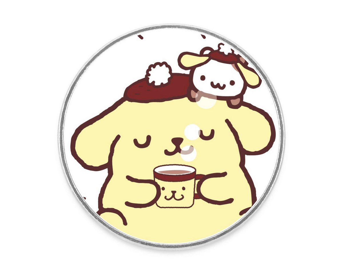 Spreadshirt Dekomagnet Pompompurin Trinkt Kaffee Mit Muffin Magnet Rund Spreadshirt Dekomagnet Pompompurin Trinkt Kaffee Mit Muffin Magnet Rund von Spreadshirt