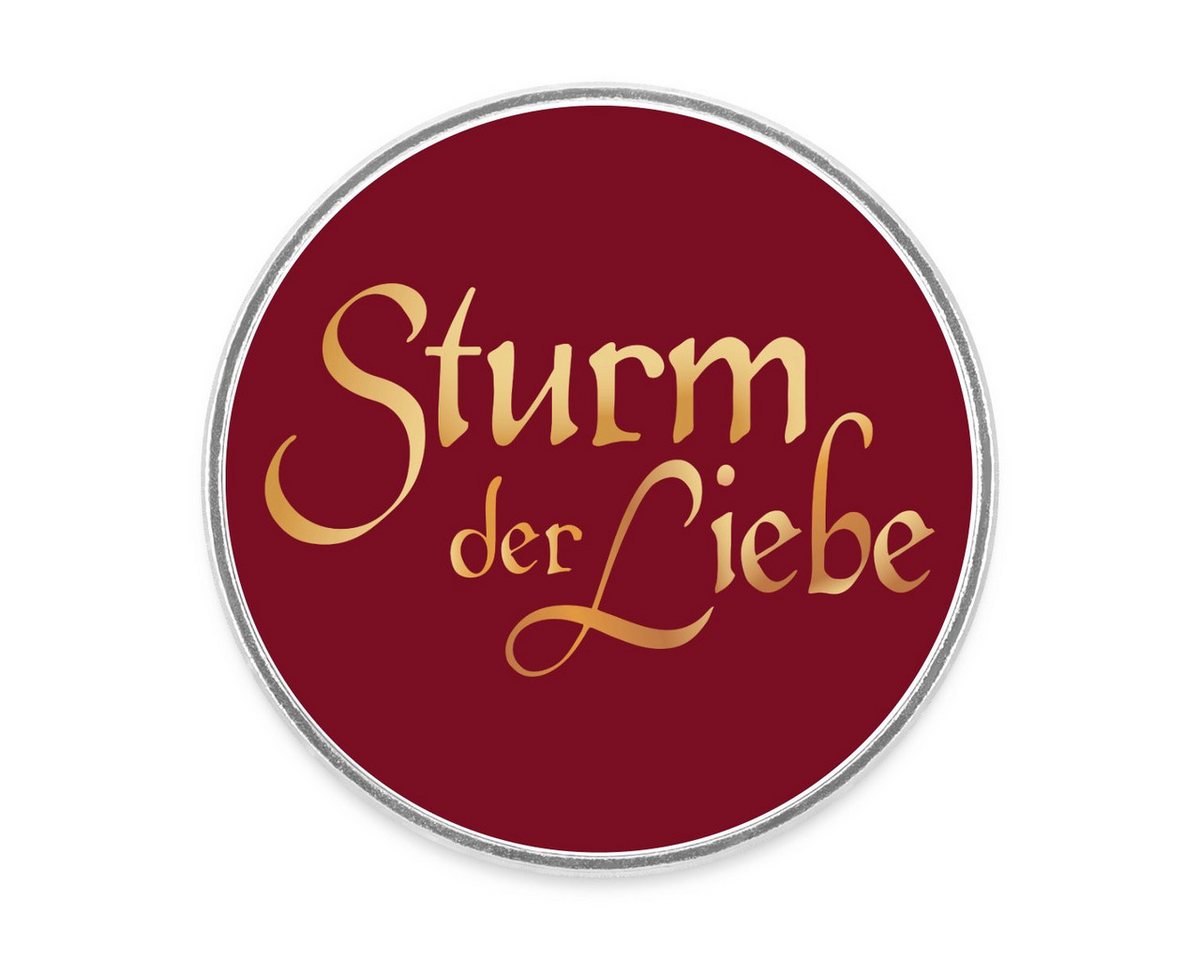 Spreadshirt Dekomagnet Sturm Der Liebe Schriftzug Logo Gold Textur Magnet Rund Spreadshirt Dekomagnet Sturm Der Liebe Schriftzug Logo Gold Textur Magnet Rund von Spreadshirt