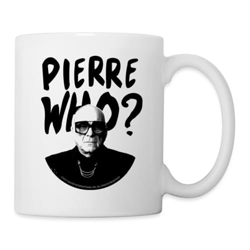 Spreadshirt Emily In Paris Pierre Who? Mit Pierre Cadault Tasse, One size, weiß von Spreadshirt