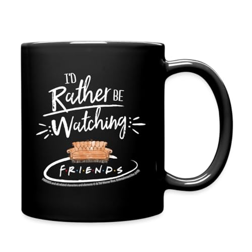 Spreadshirt Friends Couch Central Perk Café Spruch Tasse Einfarbig, One size, Schwarz von Spreadshirt