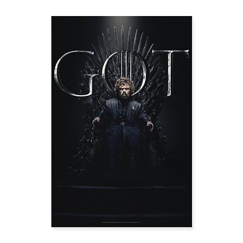 Spreadshirt Game Of Thrones Tyrion Lannister GOT Poster 40x60 cm, One size, weiß von Spreadshirt
