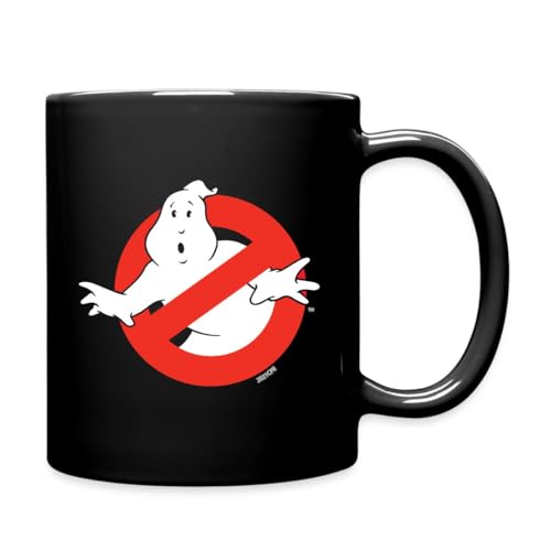 Spreadshirt Ghostbusters Logo Tasse Einfarbig, One size, Schwarz von Spreadshirt