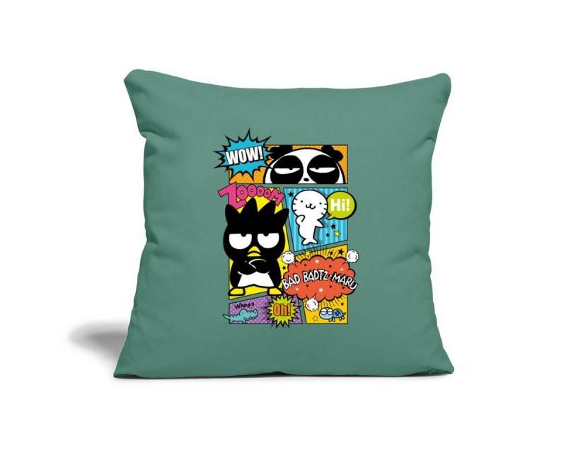 Spreadshirt Kissenbezug Bad Badtz-Maru Mit Freunden Im Comic Stil Kissenbezug 45 x 45 cm von Spreadshirt