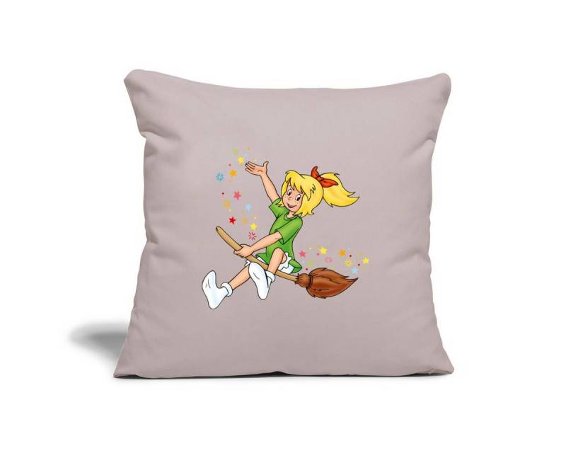 Spreadshirt Kissenbezug Bibi Blocksberg Fliegt Auf Kartoffelbrei Kissenbezug 45 x 45 cm von Spreadshirt