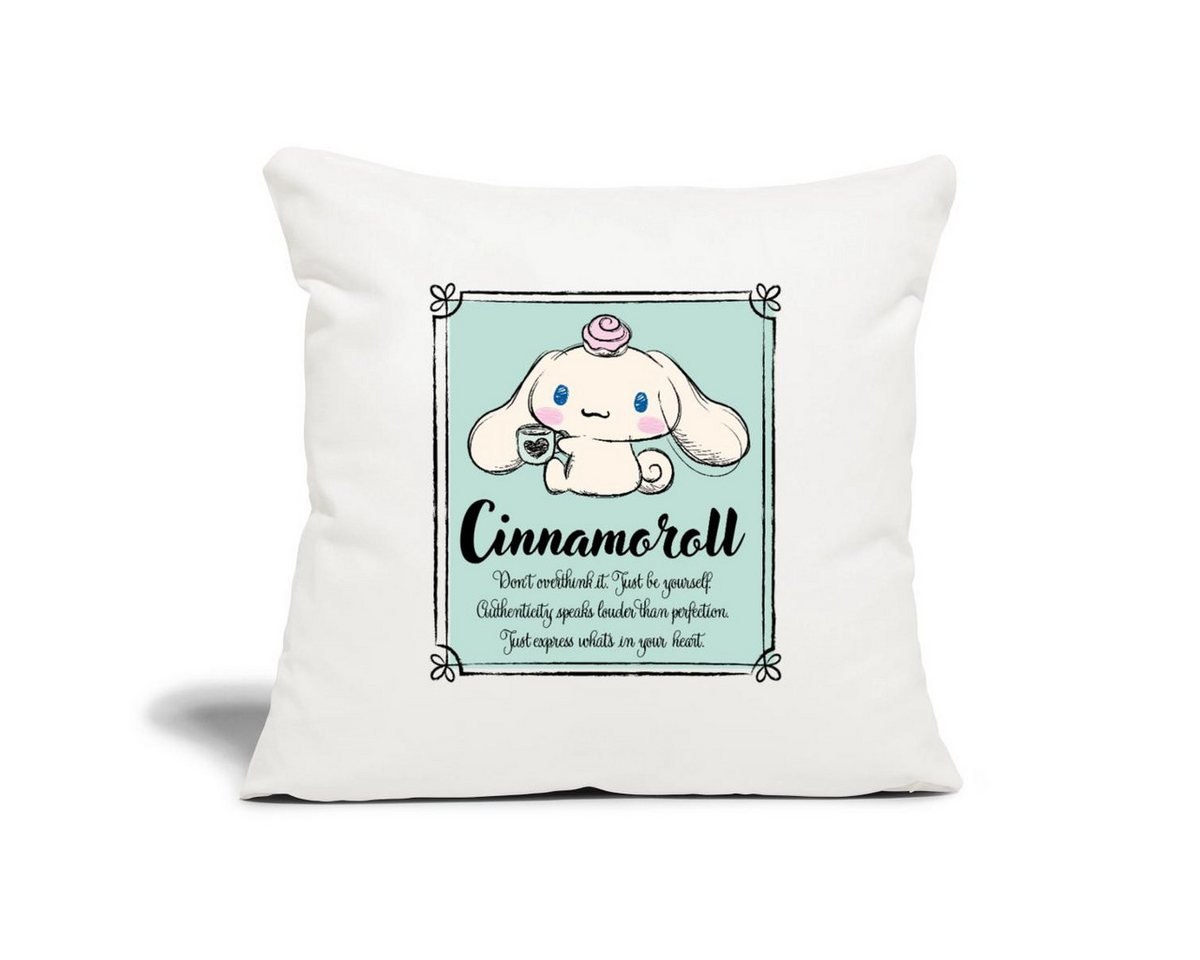 Spreadshirt Kissenbezug Cinnamoroll Just Be Yourself Kissenbezug 45 x 45 cm Spreadshirt Kissenbezug Cinnamoroll Just Be Yourself Kissenbezug 45 x 45 cm von Spreadshirt