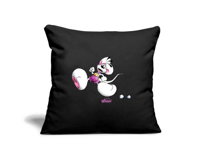 Spreadshirt Kissenbezug Diddl Rennt Diddlmaus Geht Laufen Kissenbezug 45 x 45 cm von Spreadshirt