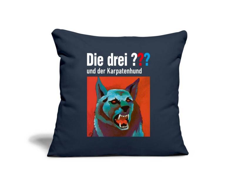 Spreadshirt Kissenbezug Die Drei Fragezeichen Und Der Karpatenhund Kissenbezug 45 x 45 cm von Spreadshirt