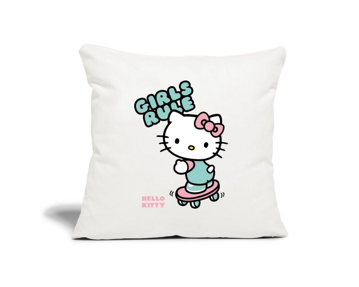 Spreadshirt Kissenbezug Hello Kitty Auf Skateboard Girls Rule Kissenbezug 45 x 45 cm Spreadshirt Kissenbezug Hello Kitty Auf Skateboard Girls Rule Kissenbezug 45 x 45 cm von Spreadshirt