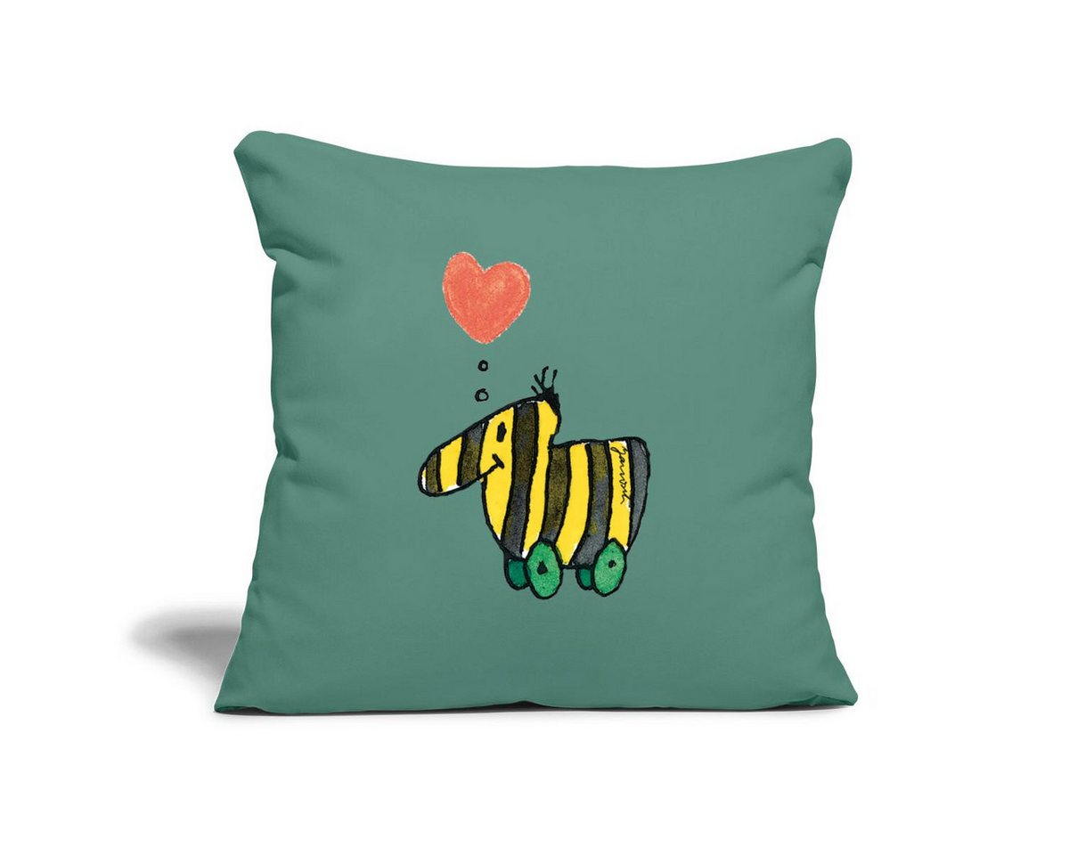 Spreadshirt Kissenbezug Janosch Große Tigerente Mit Herz Liebe Kissenbezug 45 x 45 cm Spreadshirt Kissenbezug Janosch Große Tigerente Mit Herz Liebe Kissenbezug 45 x 45 cm von Spreadshirt