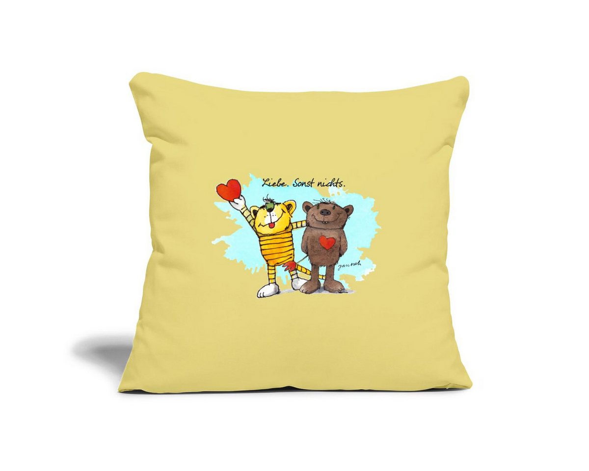 Spreadshirt Kissenbezug Janosch Tiger Und Bär Beste Freunde Liebe Kissenbezug 45 x 45 cm Spreadshirt Kissenbezug Janosch Tiger Und Bär Beste Freunde Liebe Kissenbezug 45 x 45 cm von Spreadshirt
