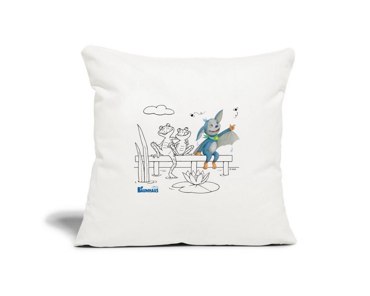 Spreadshirt Kissenbezug KiKA-Baumhaus Mit Fidi Ausmalmotiv Kissenbezug 45 x 45 cm Spreadshirt Kissenbezug KiKA-Baumhaus Mit Fidi Ausmalmotiv Kissenbezug 45 x 45 cm von Spreadshirt