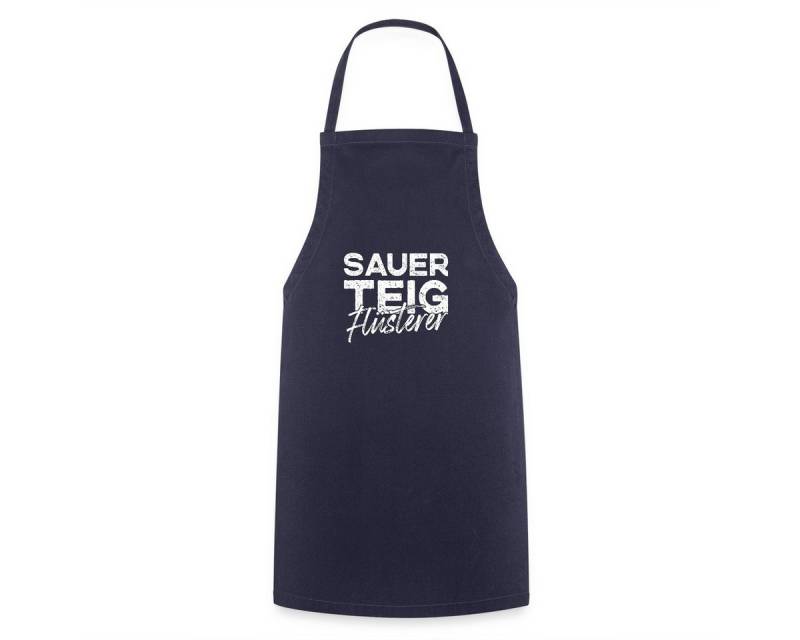 Spreadshirt Kochschürze Sauerteig Flüsterer Backen Koch Kochschürze, (1-tlg) von Spreadshirt