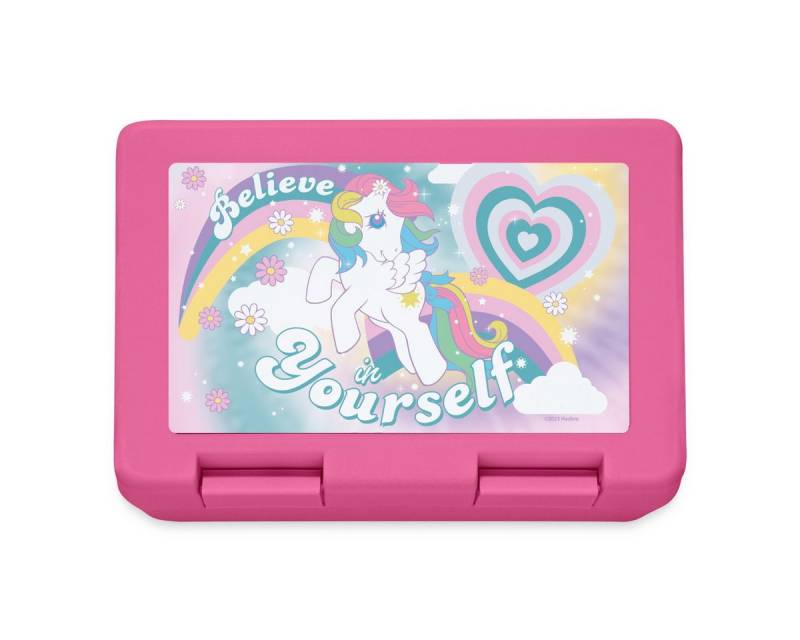 Spreadshirt Lunchbox My Little Pony Retro Believe In Yourself Mit Pony Spruch Brotdose Lunc, Plastik, Aluminium Spreadshirt Lunchbox My Little Pony Retro Believe In Yourself Mit Pony Spruch Brotdose Lunc, Plastik, Aluminium von Spreadshirt