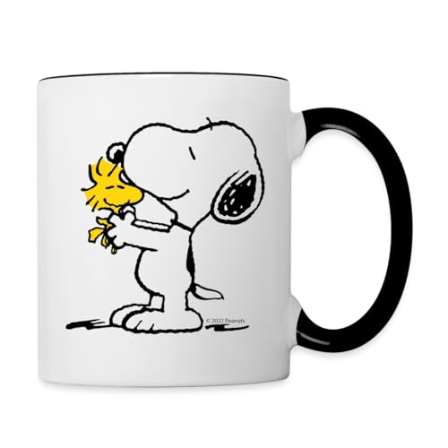 Spreadshirt Peanuts Snoopy Und Woodstock Beste Freunde Tasse Zweifarbig, One size, Weiß/Schwarz Spreadshirt Peanuts Snoopy Und Woodstock Beste Freunde Tasse Zweifarbig, One size, Weiß/Schwarz von Spreadshirt